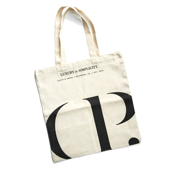 Cloth and Paper Canvas Tote 25 - Picture 1 of 16